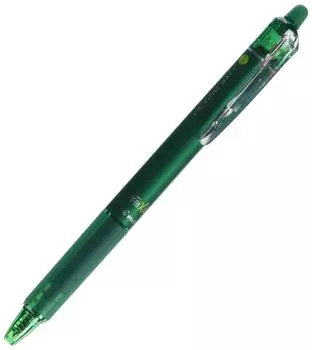Шариковая ручка Pilot Frixion Ball Knock 07 зеленая (ЛФБК-23Ф-Г) зелёный