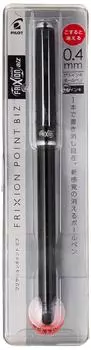 Шариковая ручка Pilot Frixion Point, черная, Biz, (ЛФ-2СП4-Б) чёрный