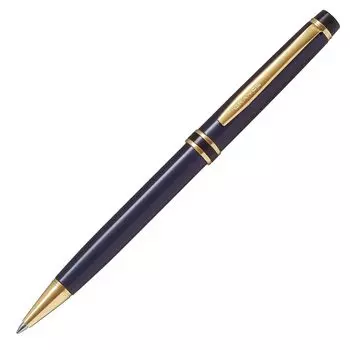 Шариковая ручка PILOT Glance темно-синяя на масляной основе BGRC-7SR-DL чёрный
