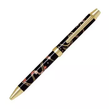 Шариковая ручка Pilot Mechanical Pencil Fine Point Black Red Miyabi Emaki Sakura Black Body 0,5 мм + 0,7 мм 2+1 (БТНМ-3СР-РС) чёрный