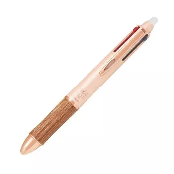 Шариковая ручка PILOT Multicolor Frixion Ball 4 Wood Coral Pink LKFB3SEFCP 0.5 мм коралл розовый