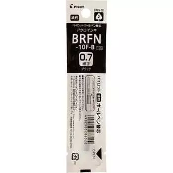 Шариковая ручка Pilot со стержнем на масляной основе, черная, 0,7 мм BRFN10FB