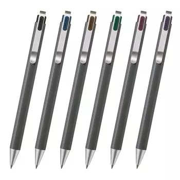 Шариковая ручка Sakura Crepas Gel Ink Ball Sign iD 6 цветов, набор 0,5 мм GBR205-6
