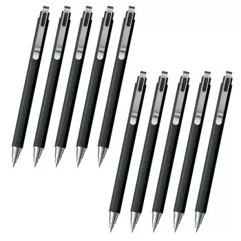Шариковая ручка Sakura Crepas Gel Ink Ball Sign iD Plus Pure Black 10 шт. 0,5 мм GBR355#49(10)