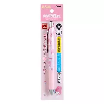 Шариковая ручка Sanrio My Melody Pentel Energel 0,5мм, 1 шт., 2 шт.. Моя мелодия