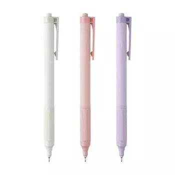 Шариковая ручка Tombow на масляной основе Monograph Light 0,38 мм с черными чернилами дымчатого цвета, набор из 3 шт. FCF-311X