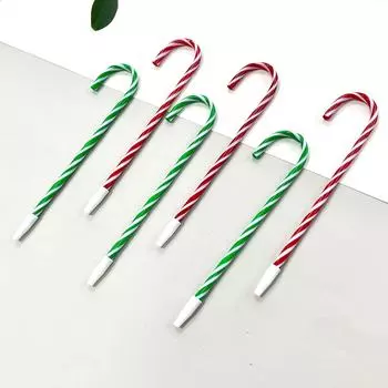 Шариковая ручка в виде рождественской леденцовой трости Bullet Type 1.0 красный