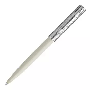 Шариковая ручка Waterman Allure Deluxe White CT Fine Point в подарочной коробке. Оригинальный импортный продукт 2174525. На масляной основе.