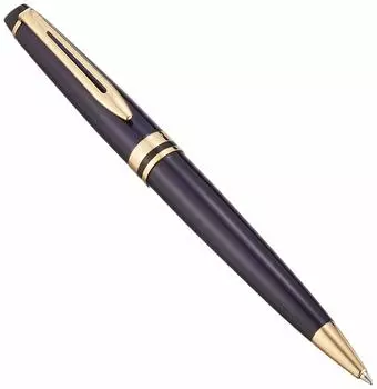 Шариковая ручка Waterman Expert Essential Prussian Blue GT Fine Point Gift Box Оригинальный импортный продукт 2093763 На масляной основе