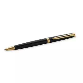 Шариковая ручка Waterman Metropolitan Essential Black GT S2259312 Оригинальный импортный продукт На масляной основе