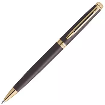 Шариковая ручка WATERMAN Metropolitan Essential Lava Black GT Fine Point Подарочная коробка Подарочный люкс Официальный Регулярный Импортный продукт 2217934 На масляной основе