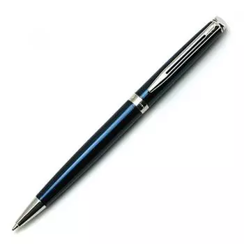 Шариковая ручка Waterman Metropolitan Essential, цвет металлик, синяя, цвет Ct