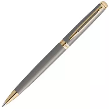 Шариковая ручка WATERMAN Metropolitan Essential Stone Gray GT Fine Point Подарочная коробка Подарочный люкс Официальный Регулярный Импортный продукт 2217936 На масляной основе