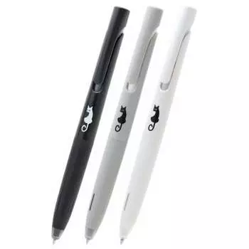 Шариковая ручка ZEBRA на масляной основе Blen 0,5 мм Cat Monotone Axis набор из 3 шт. P-BAS88-3AZ