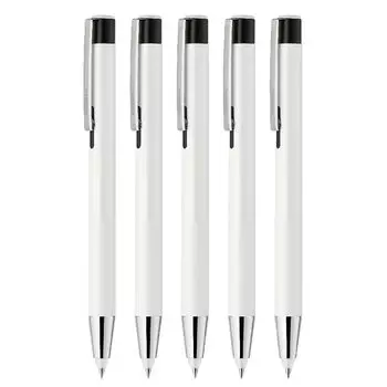 Шариковая ручка Zebra с синим стержнем Light Light Light Black Ink, набор из 5 шт., на масляной основе 0,7 мм P-BA96-BL-5AZ