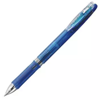 Шариковая ручка Zebra тонкая 3C синяя 10 шт. 3-цветная с зажимом B-B3A5-BL