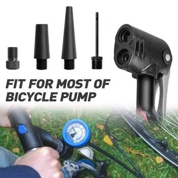 Шариковые иглы, длинные короткие насадки, набор автомобильных аксессуаров для воздушного насоса, нержавеющие, устойчивые к коррозии, легкие