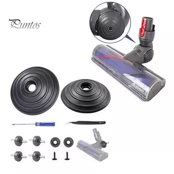 Шариковые колеса, запасные части для подошвы пылесоса, простые в установке, головка пылесоса с прямым приводом, запасные части для V7/V8/V10/V11 1 Set