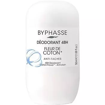 Шариковый дезодорант Bypasse Cotton Flower, 50 мл, 1 шт.