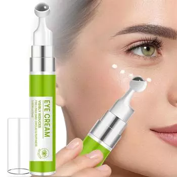 Шариковый крем для век увлажняет и питает кожу вокруг глаз, снимает отечность и уменьшает мелкие морщинки и темные круги вокруг глаз 15 мл One Size