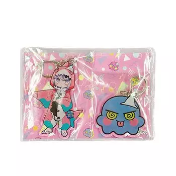 Shark Acrylic Keychain Set [Tera Terada] Zombie-chan Ghost-chan (Blue)