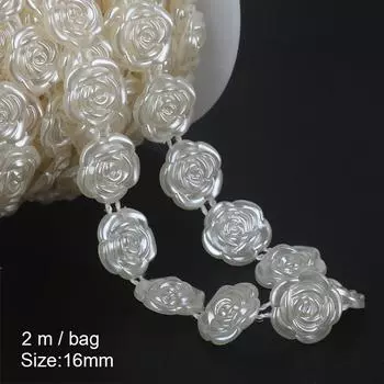 Шарм многоразмерные свадебные бусины цепочка искусственный жемчуг аксессуары для рукоделия 2-10 м/мешок горячая распродажа популярные украшения для вечеринок ABS высококачественная фурнитура для ювелирных изделий 19