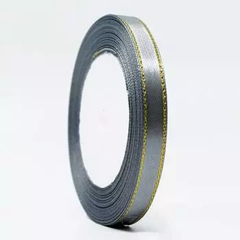 Шарм подарочная упаковка популярная 1 рулон DIY скрапбукинг принадлежности ручная работа 1 см*22 м украшение для вечеринки золотая лента высококачественный шелковый атлас свадьба белый