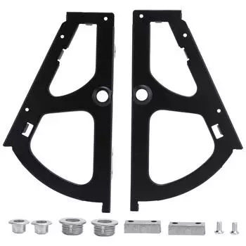 Шарнир для ящика тумбы для обуви из холоднокатаной стали, поворотная фурнитура для мебели, черный цвет