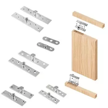 Шарнирная дверная петля из нержавеющей стали, прочная, вверх и вниз, для вала на 360 градусов, для поворотной дверной фурнитуры для комнаты Mansion