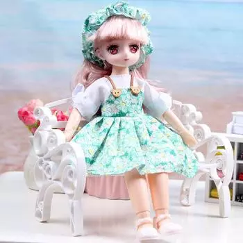 Шарнирная кукла 1/6 Bjd Куклы Наряжать 30см Шарнирные Игрушки Кукла в платье Шарнирная кукла Подарки для девочек style D