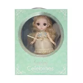 Шарнирная кукла ETIEN Sariel baby, 16 см, алый кремовый