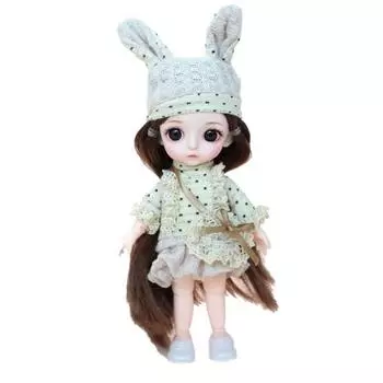 Шарнирная кукла Лиза серии Petit Sariel, разноцветная