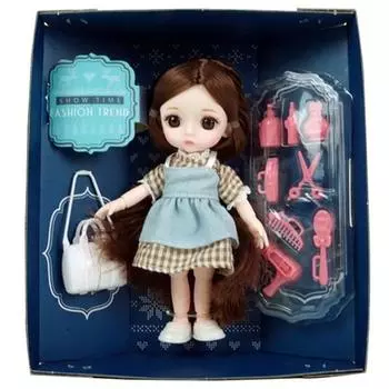Шарнирная кукла Sariel Celebrities Mini Babydoll 06Bella, разноцветная