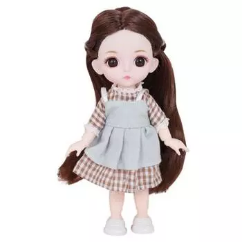 Шарнирная кукла Seriel mini Noah Повседневная А2, коричневый, Популярные игрушки для корейских детей