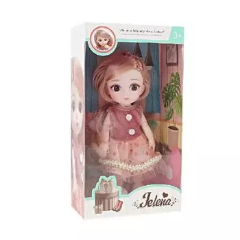 Шарнирная мини-кукла Let s Toy Zelena, 16см, производитель Ниль