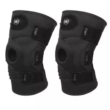 Шарнирная опора для колена, регулируемая, дышащая, при артрите, разрыве мениска ACL PCL M