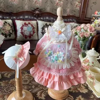 Шарнирное платье для куклы BJD, костюм для куклы, одежда для куклы-горничной, шарнирное платье для куклы-принцессы и тело не розового цвета 1/4 1/6 1/3, платье для переодевания,