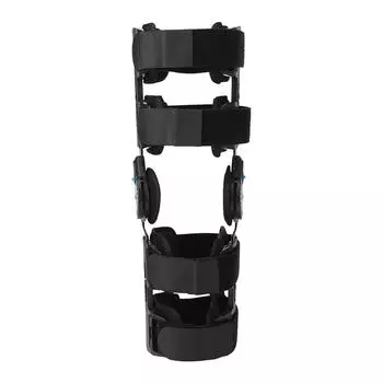 Шарнирный наколенник, регулируемый для взрослых, поддержка ног, ортез для поддержки колена после операции на колене