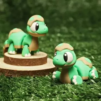 Шарнирный подвижный маленький дракончик животные украшения 3D-печать игрушки для детей девочек мальчиков Style A