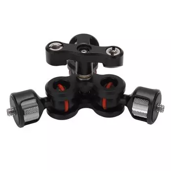 Шарнирный рычаг с тремя шаровыми головками, вращающийся на 360 градусов, с винтами от 14 до 38 дюймов для