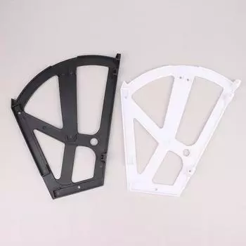 Шарниры для обувного шкафа Аксессуары Пластиковые петли для обуви Стойка для ящиков Полка для хранения Переворачивающаяся мебель Кухонная фурнитура Монтаж чёрный