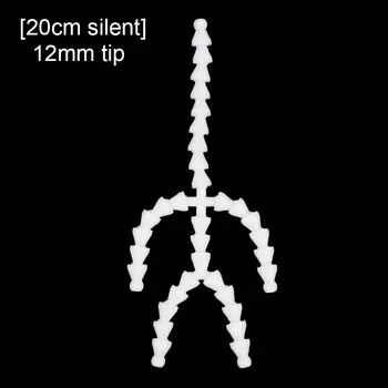 Шарниры для скрапбукинга, кукольные шарниры, кукольный скелет, кукольные шарниры, скелет куклы, аксессуары для кукол [20cm silent] 12mm tip