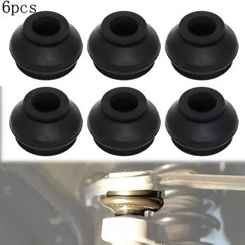 Шарниры шаровые 6 шт. черные автомобильные аксессуары пыльники гофрированные