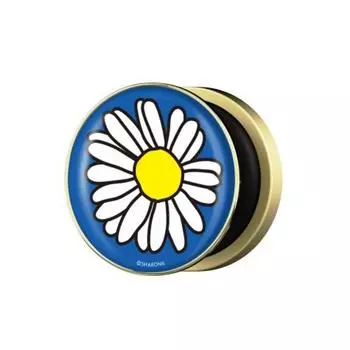 Sharon 6 Gold Grip Tok Round, White Daisy, 1 piece