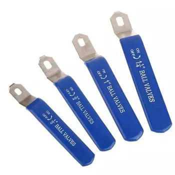 Шаровой клапан из нержавеющей стали, аксессуары для ручки, водопроводный клапан, переключатель, гаечный ключ, ключ для водопроводных труб, 46 точек 12cm