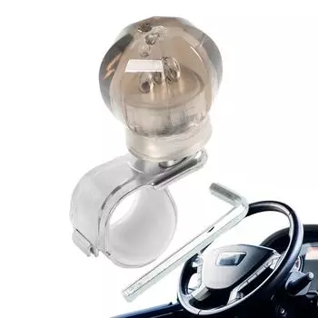 Шаровой усилитель рулевого колеса с автоматическим усилителем, шариковый подшипник, ручка с вращением на 360 градусов, помощник вождения для седанов, внедорожников, автофургонов, грузовиков и т. д. розовый