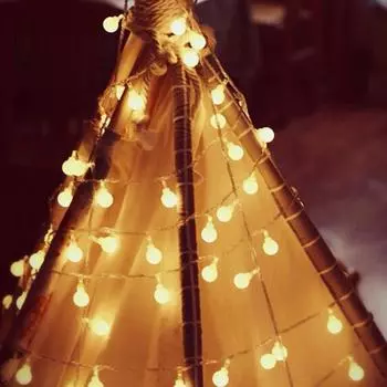 Шаровые гирлянды Рождественские гирлянды 10 светодиодных гирлянд