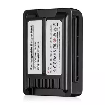 Sharp 3000mAh большой емкости совместимый Sharp беспроводной пылесос запасной совместимый с совместимый с зарядным устройством BY-5SB EC-SX530 EC-AR2S EC-AP700