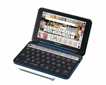 Sharp Color Electronic Dictionary Brain High School Student Model Navy 2018 Spring Model PW-SH5-K