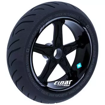 Sharp Design Stone Grey Внутренний внешний обод Комплект обода Лента Колесо в полоску Наклейка CinarExtreme